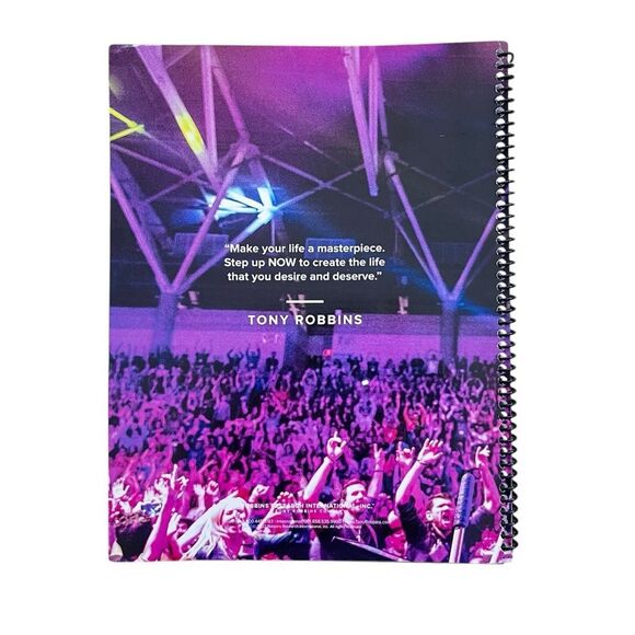 Tony Robbin’s Unleash The Power Within Workshop Manuel Workbook - Picture 2 of 4